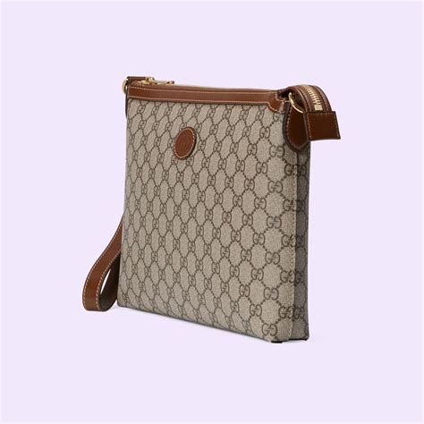 gucci supreme messenger bag cheap|messenger bag with interlocking g.